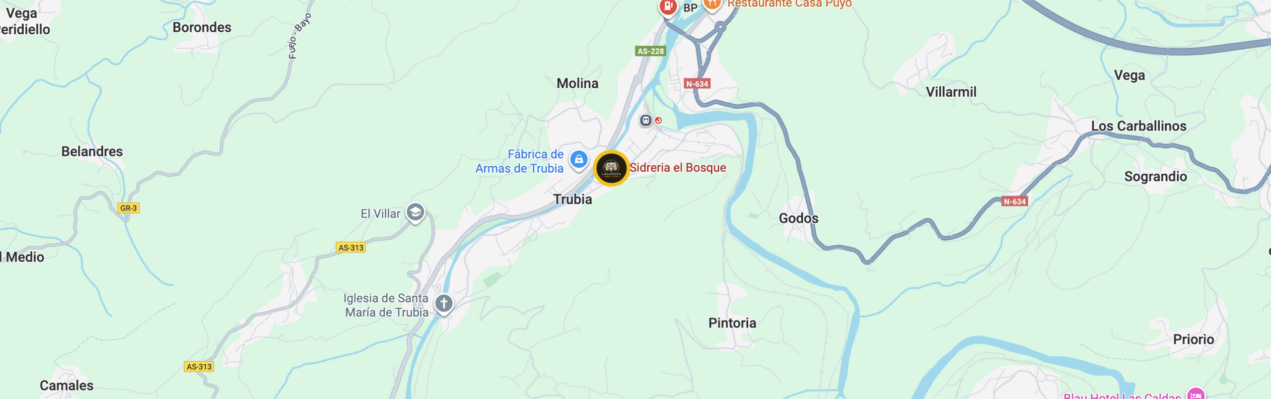 Hamburguesería y Cervecería en LACURUXA, Trubia